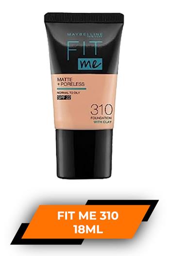 Loreal Fit Me 310 Foundation 18ml